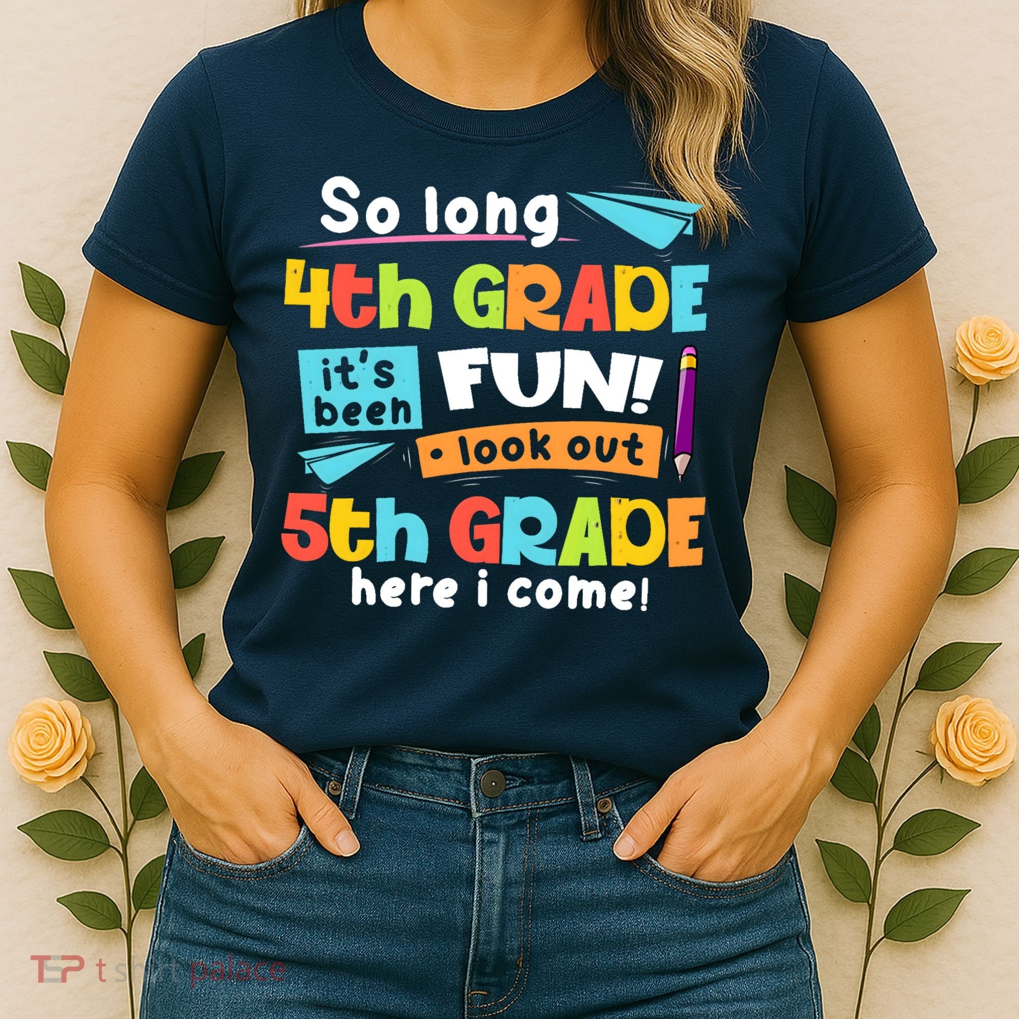 So Long 4th Grade 5th Grade Here I Come Graduation Boy Women's T-Shirt