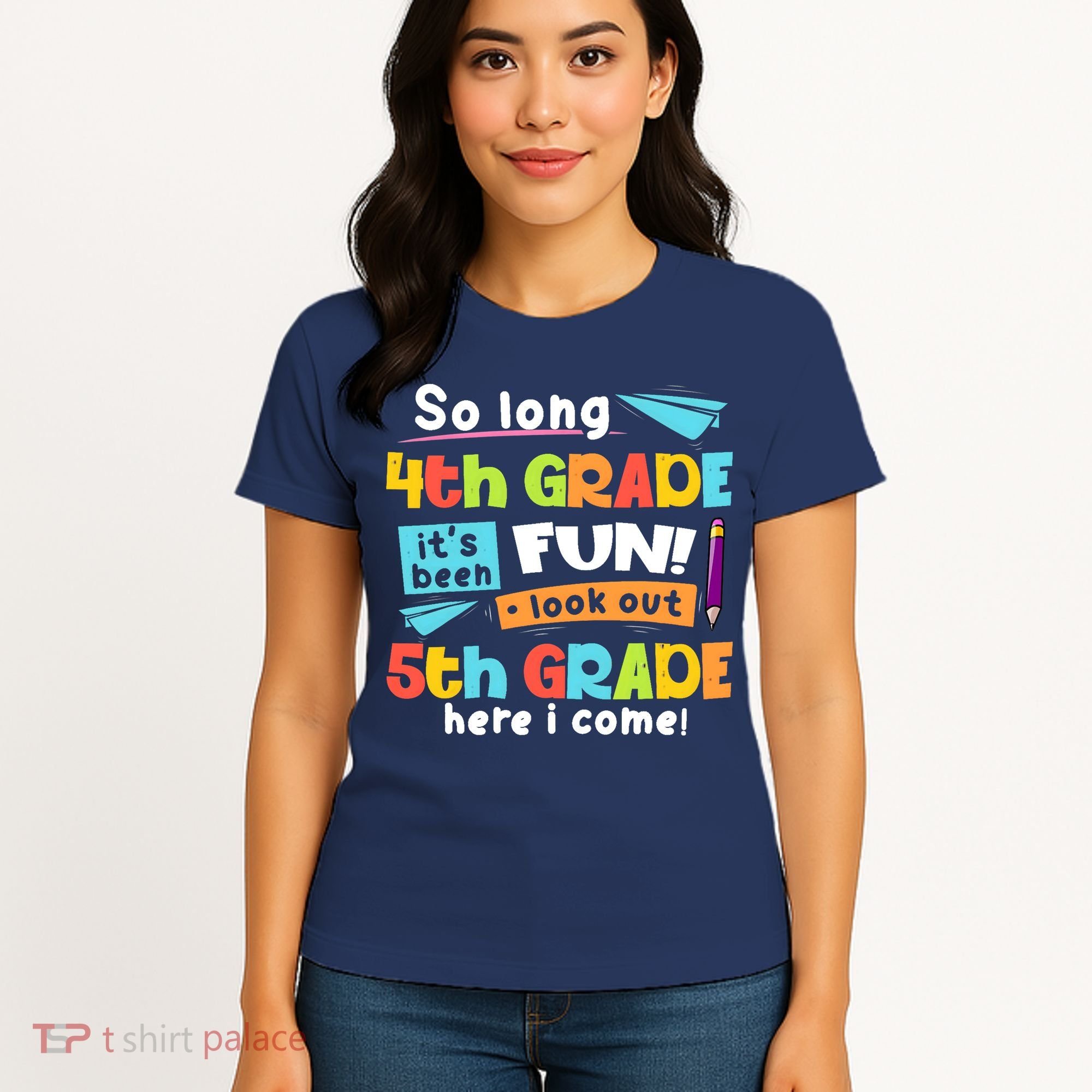 So Long 4th Grade 5th Grade Here I Come Graduation Boy Women's T-Shirt