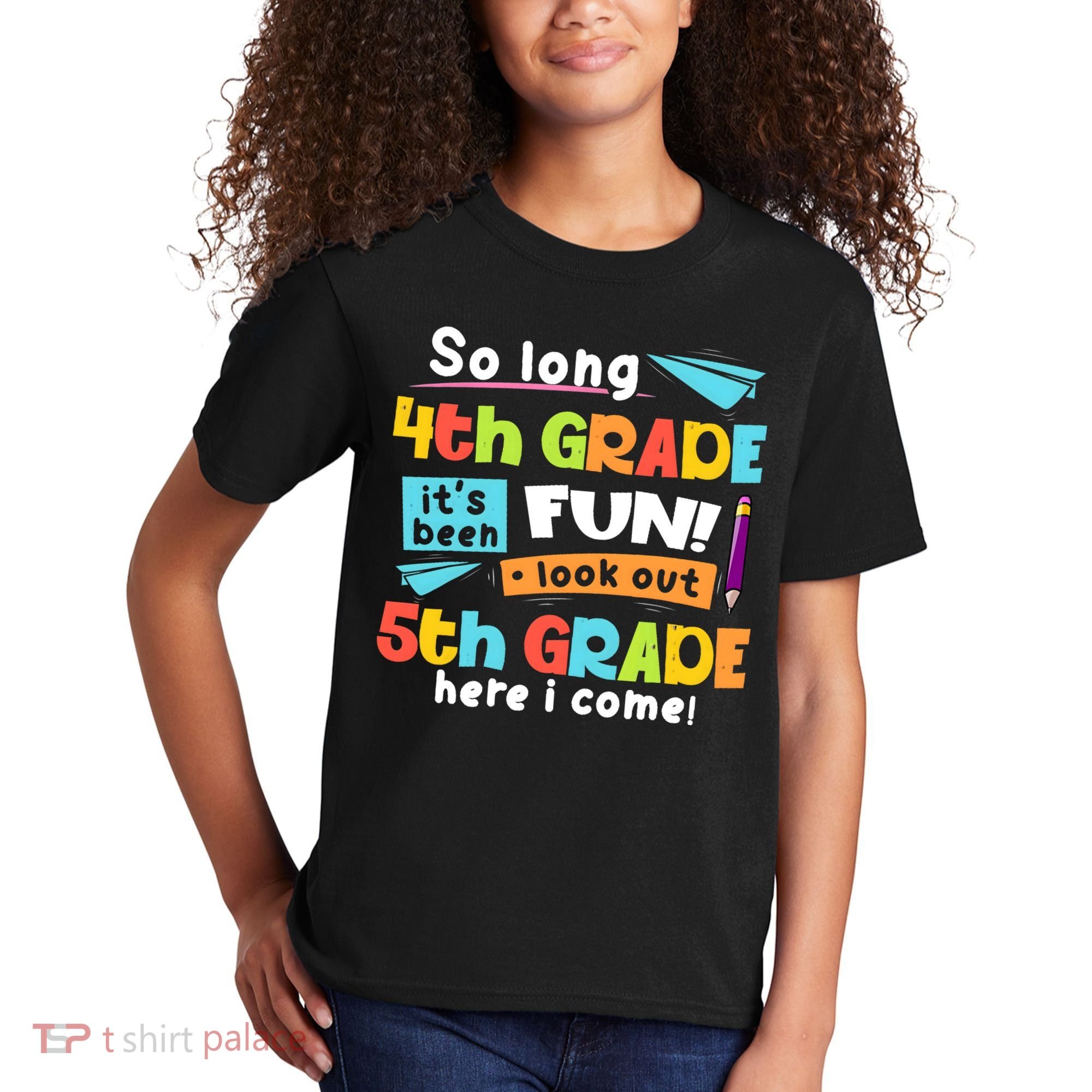 So Long 4th Grade 5th Grade Here I Come Graduation Boy Kids T-Shirt