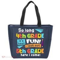 So Long 4th Grade 5th Grade Here I Come Graduation Boy Tote Bag thumb 0