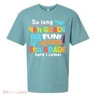 So Long 4th Grade 5th Grade Here I Come Graduation Boy Sueded Cloud Jersey T-Shirt thumb 0
