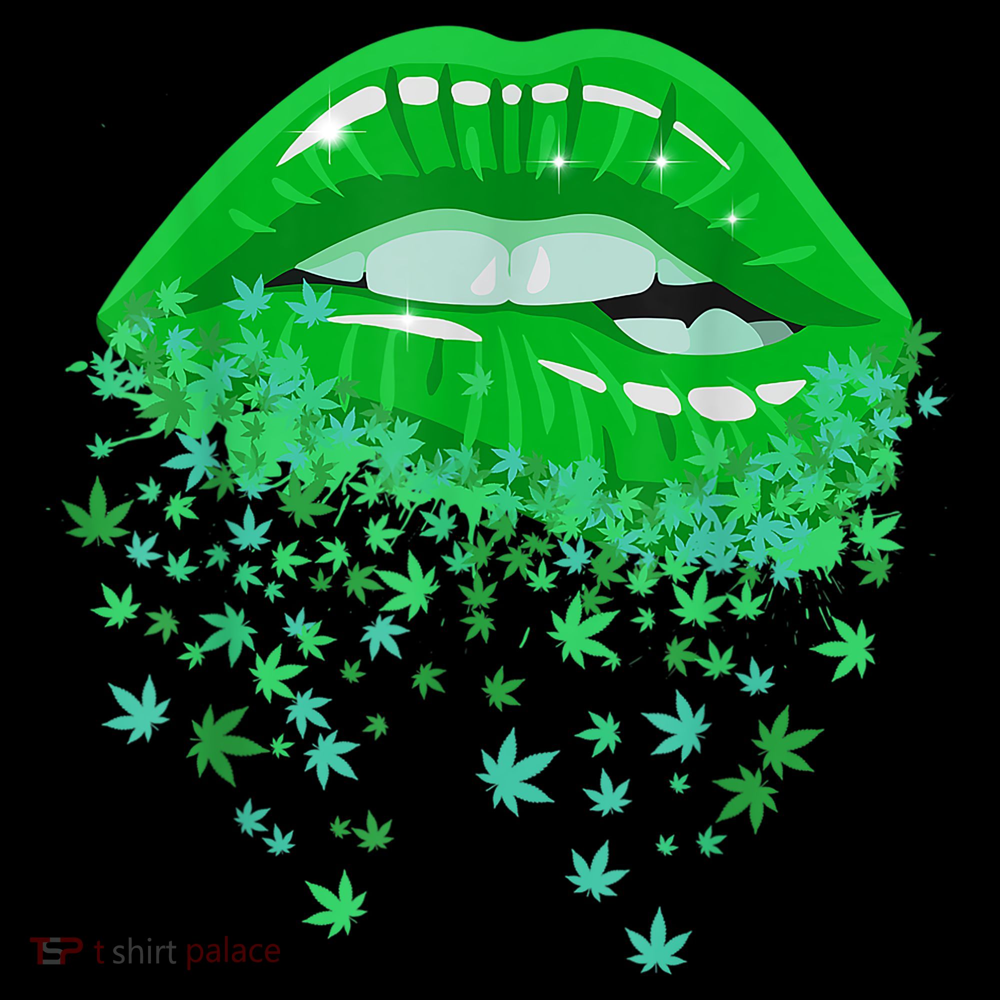 Sexy Lips 420 Cannabis Marijuana Weed Pot Leaf Lover Gift Coffee Mug