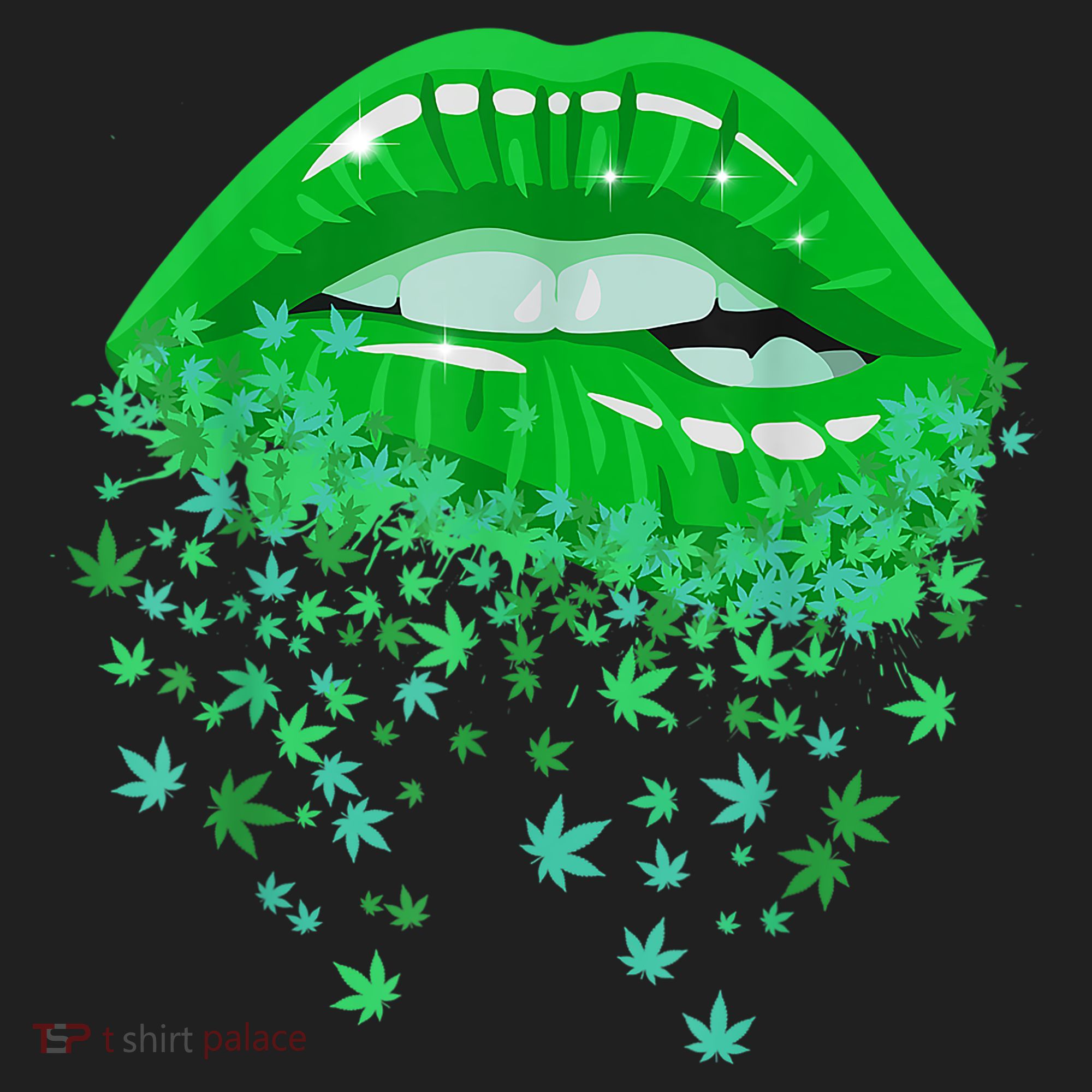 Sexy Lips 420 Cannabis Marijuana Weed Pot Leaf Lover Gift Tumbler