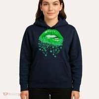 Sexy Lips 420 Cannabis Marijuana Weed Pot Leaf Lover Gift Hoodie thumb 5