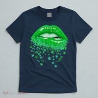 Sexy Lips 420 Cannabis Marijuana Weed Pot Leaf Lover Gift T-Shirt thumb 5