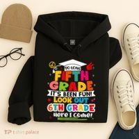 So Long 5th Grade 6th Grade Here I Come Last Day Of 5th Grade Graduation Hoodie thumb 4
