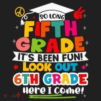 So Long 5th Grade 6th Grade Here I Come Last Day Of 5th Grade Graduation Beanie thumb 2