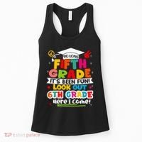 So Long 5th Grade 6th Grade Here I Come Last Day Of 5th Grade Graduation Women's Tank Top thumb 0