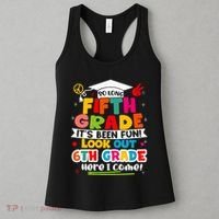 So Long 5th Grade 6th Grade Here I Come Last Day Of 5th Grade Graduation Women's Tank Top thumb 3