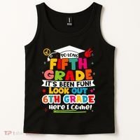 So Long 5th Grade 6th Grade Here I Come Last Day Of 5th Grade Graduation Tank Top thumb 2
