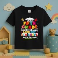 So Long 5th Grade 6th Grade Here I Come Last Day Of 5th Grade Graduation Toddler T-Shirt thumb 3