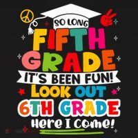 So Long 5th Grade 6th Grade Here I Come Last Day Of 5th Grade Graduation Visor thumb 3