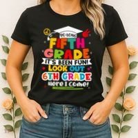 So Long 5th Grade 6th Grade Here I Come Last Day Of 5th Grade Graduation Women's T-Shirt thumb 2