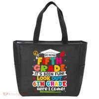 So Long 5th Grade 6th Grade Here I Come Last Day Of 5th Grade Graduation Tote Bag thumb 0