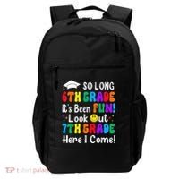 So Long 6th Grade 7th Grade Here I Come Back To School Kid Backpack thumb 0