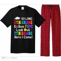 So Long 6th Grade 7th Grade Here I Come Back To School Kid Pajama Set thumb 0