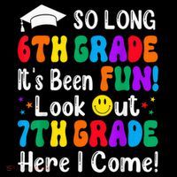 So Long 6th Grade 7th Grade Here I Come Back To School Kid Women's Hoodie thumb 2