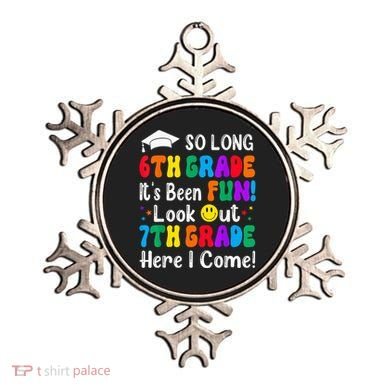 So Long 6th Grade 7th Grade Here I Come Back To School Kid Ornament