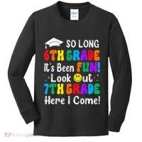 So Long 6th Grade 7th Grade Here I Come Back To School Kid Kids Long Sleeve Shirt thumb 0