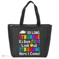 So Long 6th Grade 7th Grade Here I Come Back To School Kid Tote Bag thumb 0