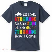 So Long 6th Grade 7th Grade Here I Come Back To School Kid T-Shirt thumb 0