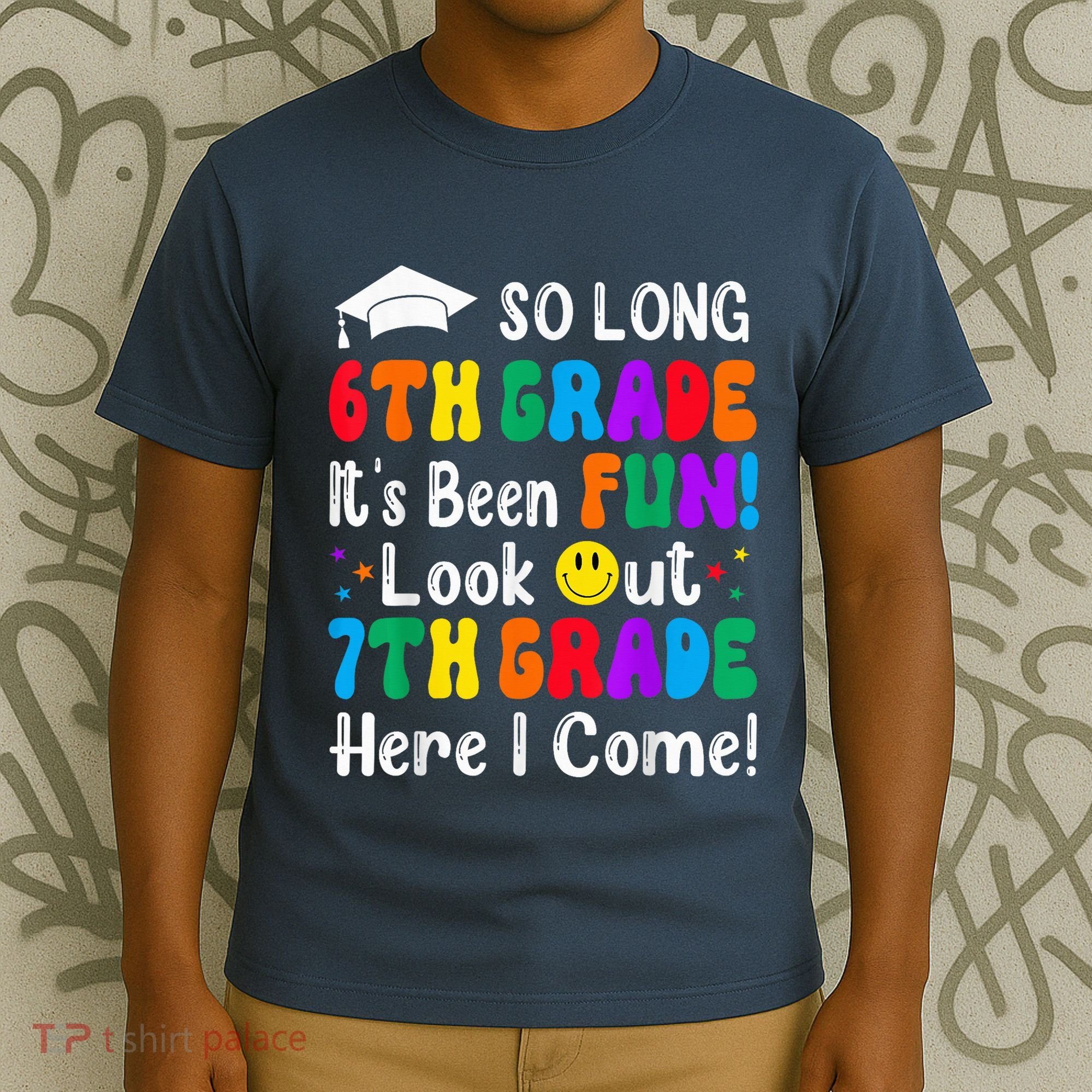 So Long 6th Grade 7th Grade Here I Come Back To School Kid T-Shirt