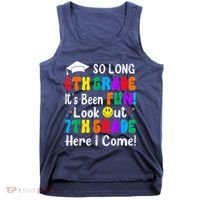 So Long 6th Grade 7th Grade Here I Come Back To School Kid Tank Top thumb 0