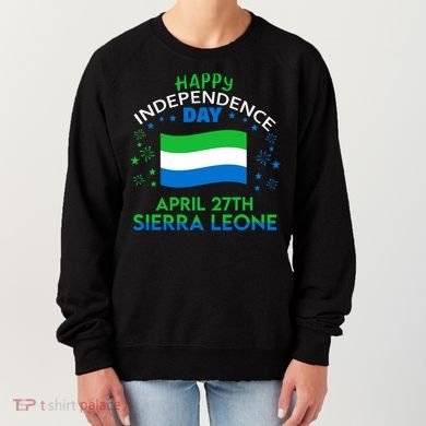 Sierra Leone 64th Independence Day Sierra Leonean Pride  Women's Sweatshirt