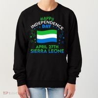 Sierra Leone 64th Independence Day Sierra Leonean Pride  Women's Sweatshirt thumb 0
