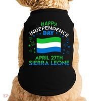 Sierra Leone 64th Independence Day Sierra Leonean Pride  Doggie Tank thumb 0
