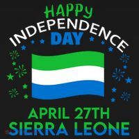 Sierra Leone 64th Independence Day Sierra Leonean Pride  Doggie Tank thumb 4