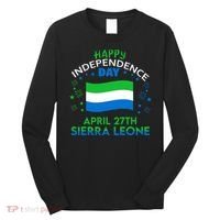 Sierra Leone 64th Independence Day Sierra Leonean Pride  Long Sleeve Shirt thumb 0