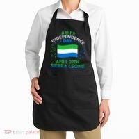 Sierra Leone 64th Independence Day Sierra Leonean Pride  Apron thumb 2