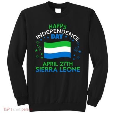 Sierra Leone 64th Independence Day Sierra Leonean Pride  Sweatshirt