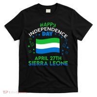 Sierra Leone 64th Independence Day Sierra Leonean Pride  T-Shirt thumb 0