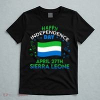 Sierra Leone 64th Independence Day Sierra Leonean Pride  T-Shirt thumb 5