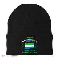 Sierra Leone 64th Independence Day Sierra Leonean Pride  Beanie thumb 0