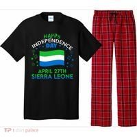 Sierra Leone 64th Independence Day Sierra Leonean Pride  Pajama Set thumb 0