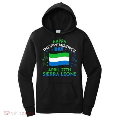 Sierra Leone 64th Independence Day Sierra Leonean Pride  Women's Hoodie