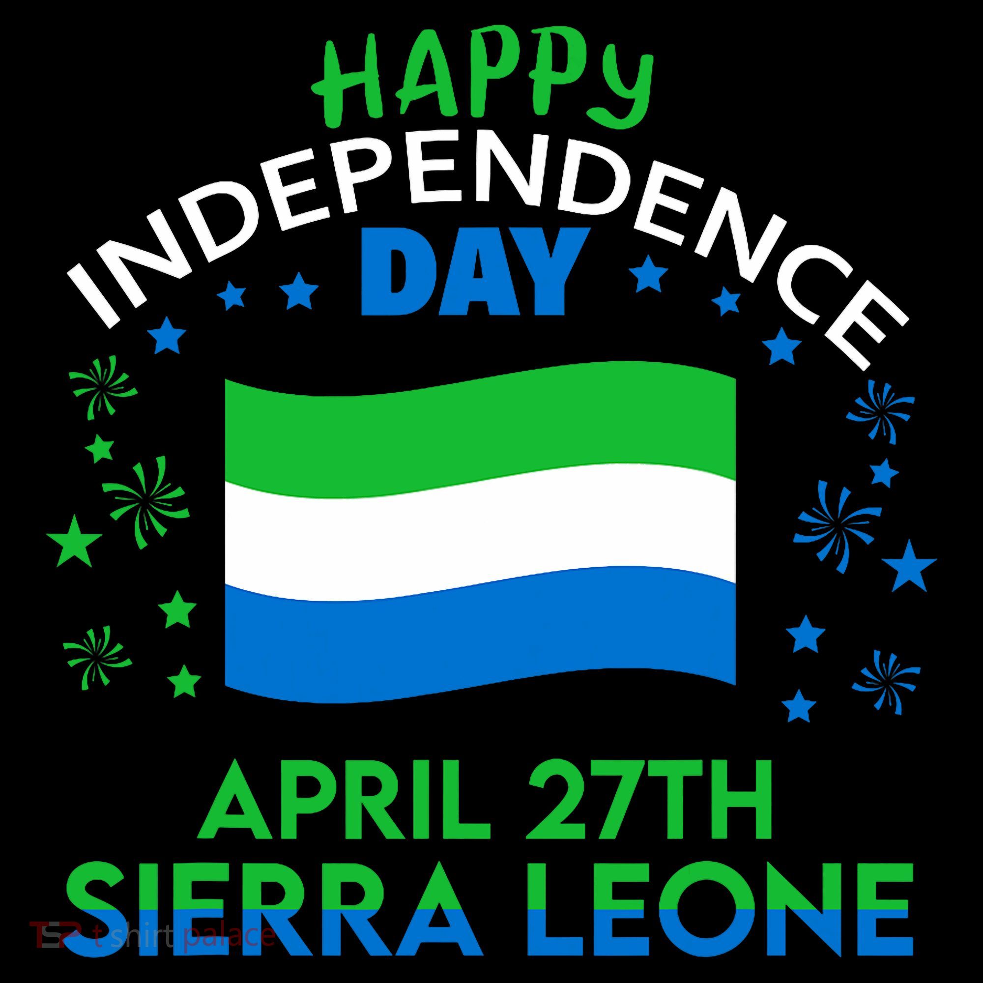 Sierra Leone 64th Independence Day Sierra Leonean Pride  Women's Hoodie