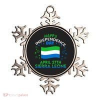 Sierra Leone 64th Independence Day Sierra Leonean Pride  Ornament thumb 0
