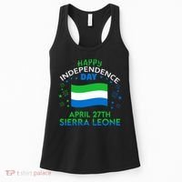 Sierra Leone 64th Independence Day Sierra Leonean Pride  Women's Tank Top thumb 0
