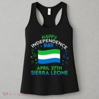 Sierra Leone 64th Independence Day Sierra Leonean Pride  Women's Tank Top thumb 3