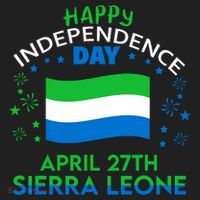 Sierra Leone 64th Independence Day Sierra Leonean Pride  Hat thumb 2