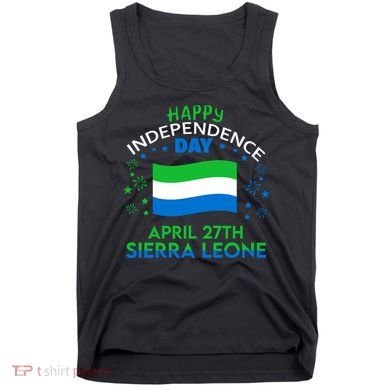 Sierra Leone 64th Independence Day Sierra Leonean Pride  Tank Top