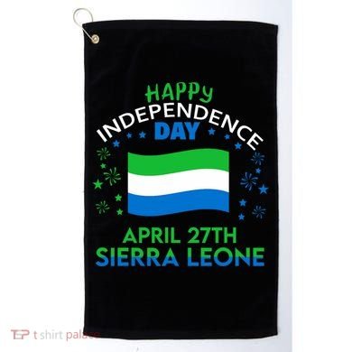 Sierra Leone 64th Independence Day Sierra Leonean Pride  Golf Towel