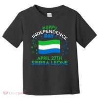 Sierra Leone 64th Independence Day Sierra Leonean Pride  Toddler T-Shirt thumb 0