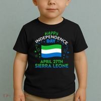 Sierra Leone 64th Independence Day Sierra Leonean Pride  Toddler T-Shirt thumb 2