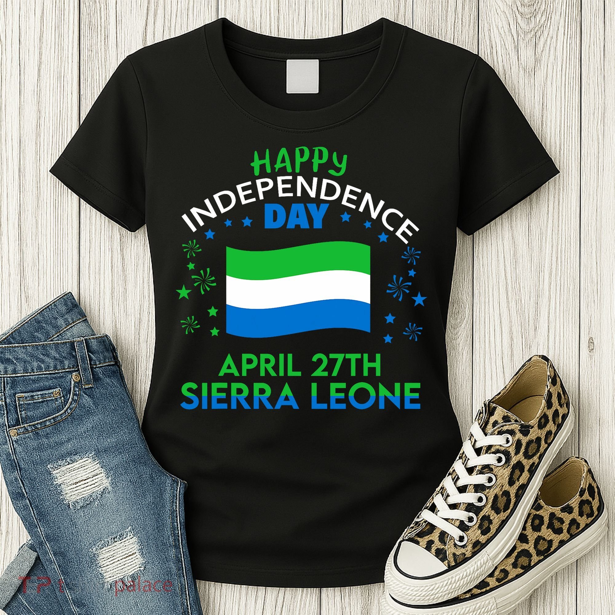Sierra Leone 64th Independence Day Sierra Leonean Pride  Women's T-Shirt