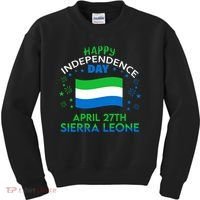 Sierra Leone 64th Independence Day Sierra Leonean Pride  Kids Sweatshirt thumb 0